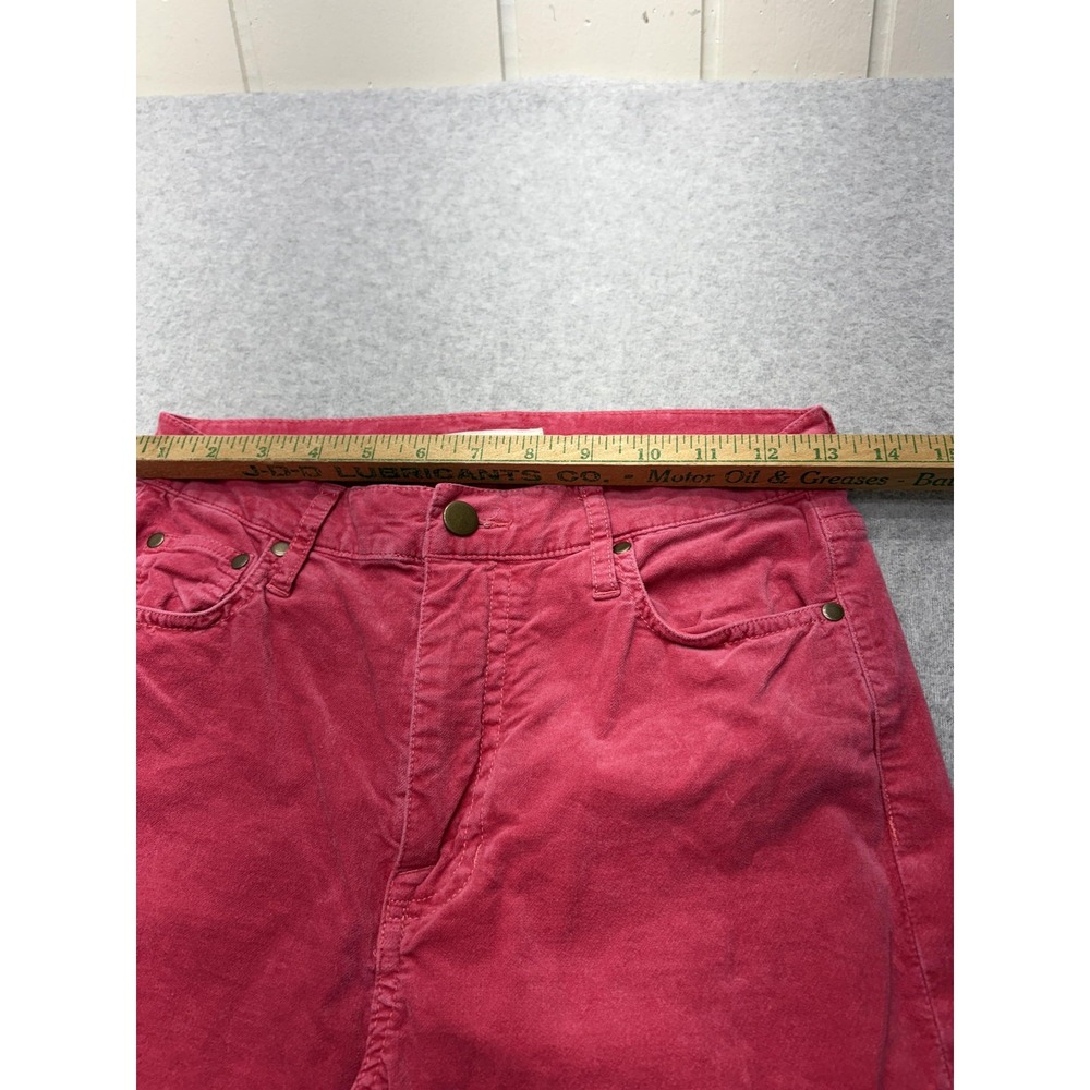 Boden Pants Jeans Womens 6 Regular Red Straight Leg 5-Pocket Stretch Cotton - Picture 2 of 12